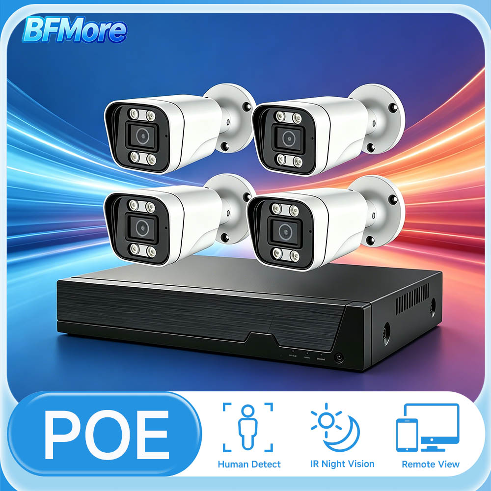 Home Security Video - BFMore 8MP 4K Ai 인간 감지