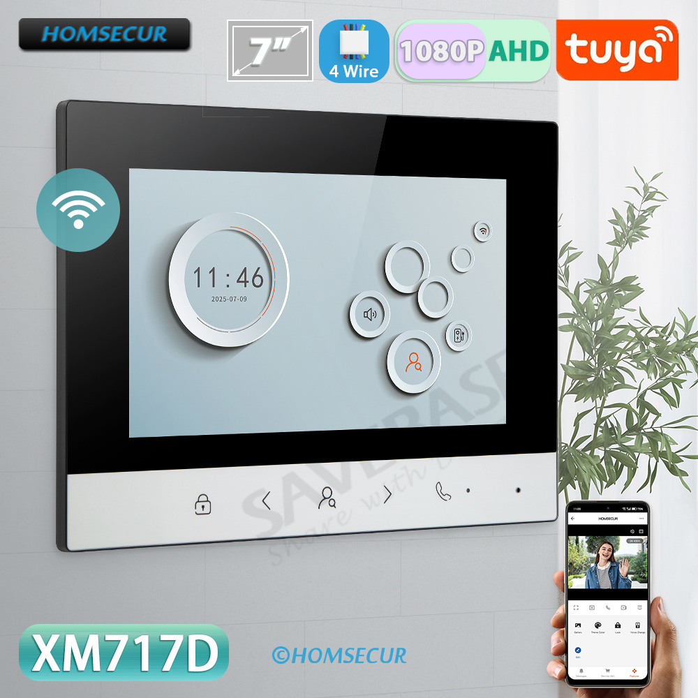 Home Security And Monitoring - 투야 스마트 와이파이 실내 모니터 7인치/10인치