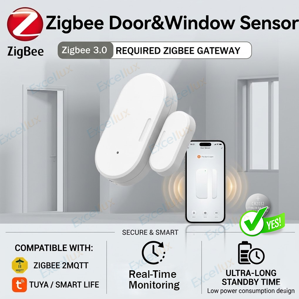 Window Alarm Sensor - Tuya Zigbee 도어 센서 창 접촉