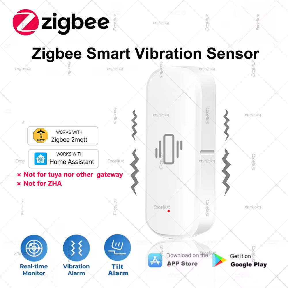 Home Security And Monitoring - Zigbee 스마트 진동 센서 홈 보안