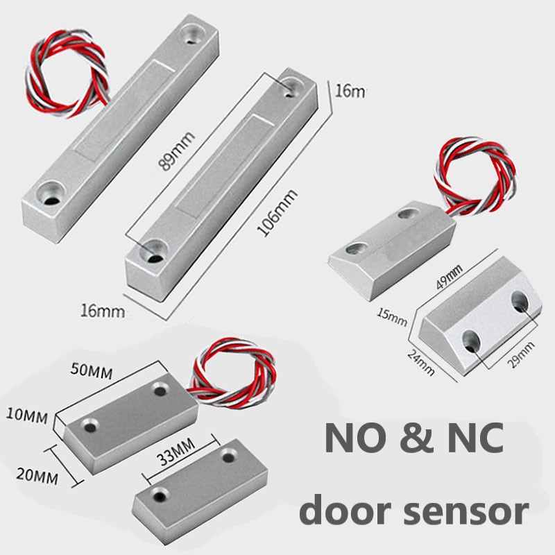 Window Alarm Sensor - NC NO 도어 센서 유선 케이블