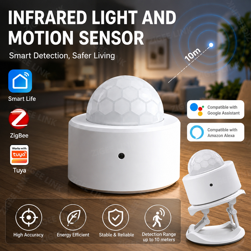 Home Security Device - ZigBee 3.0 PIR 모션 센서 무선
