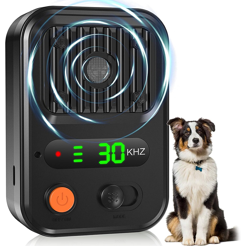 Barking Dog Alarm - 휴대용 개 퇴치기 25kHz 주파수 3단계