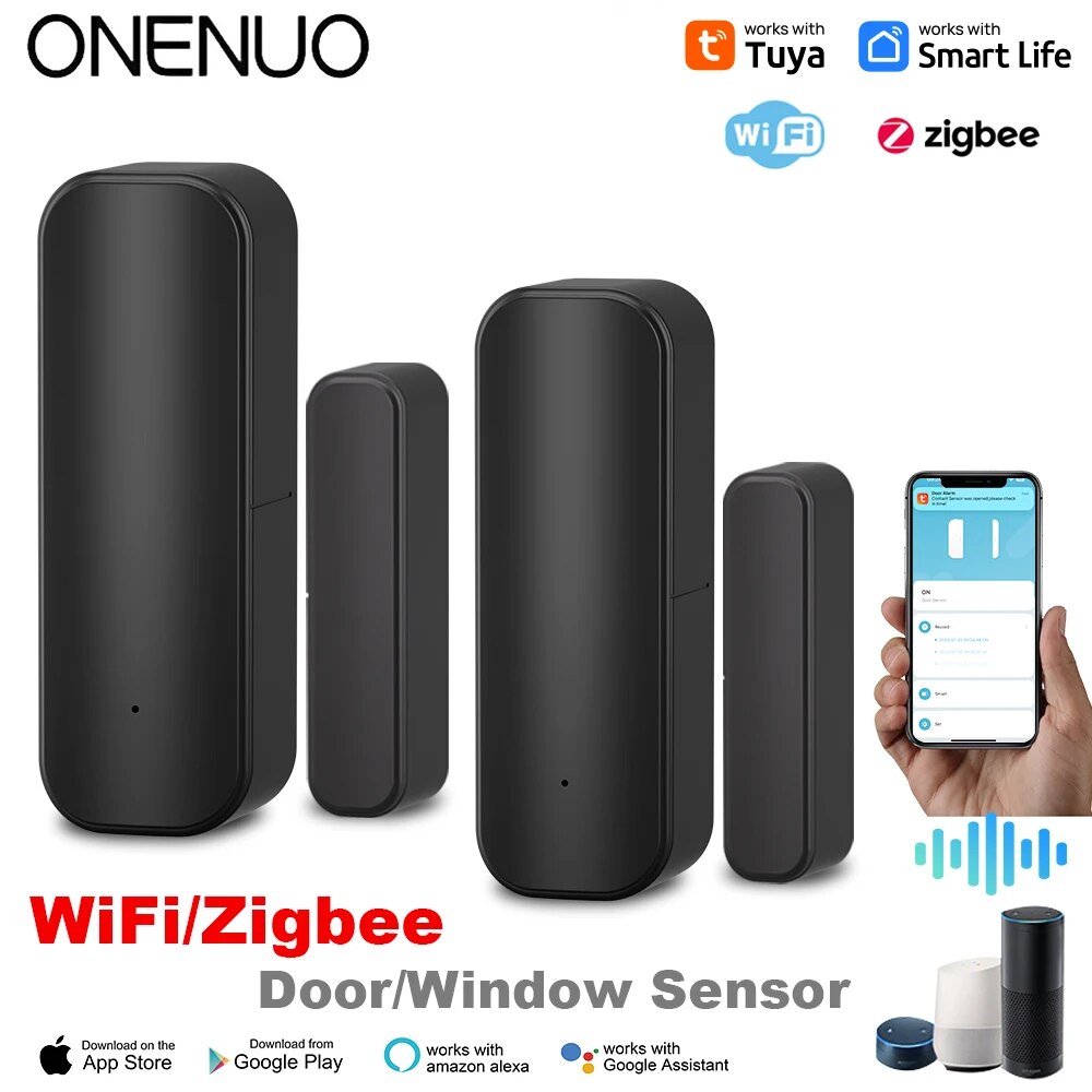 투야 와이파이 지그비 문짝 윈도우 센서, 스마트 홈 무 - Window Alarm Sensor 리뷰 및 가격