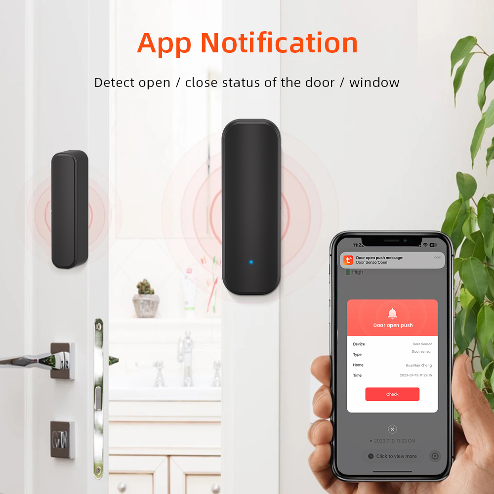 투야 와이파이 지그비 문짝 윈도우 센서, 스마트 홈 무 - Window Alarm Sensor 리뷰 및 가격