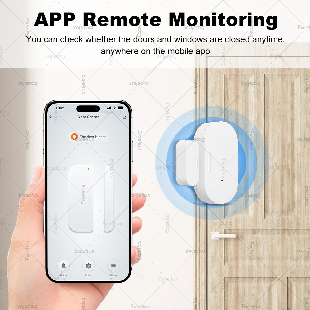 Zigbee 3.0 밝기/진동 센서가있는 도어 윈도우  - Home Security Device 리뷰 및 가격