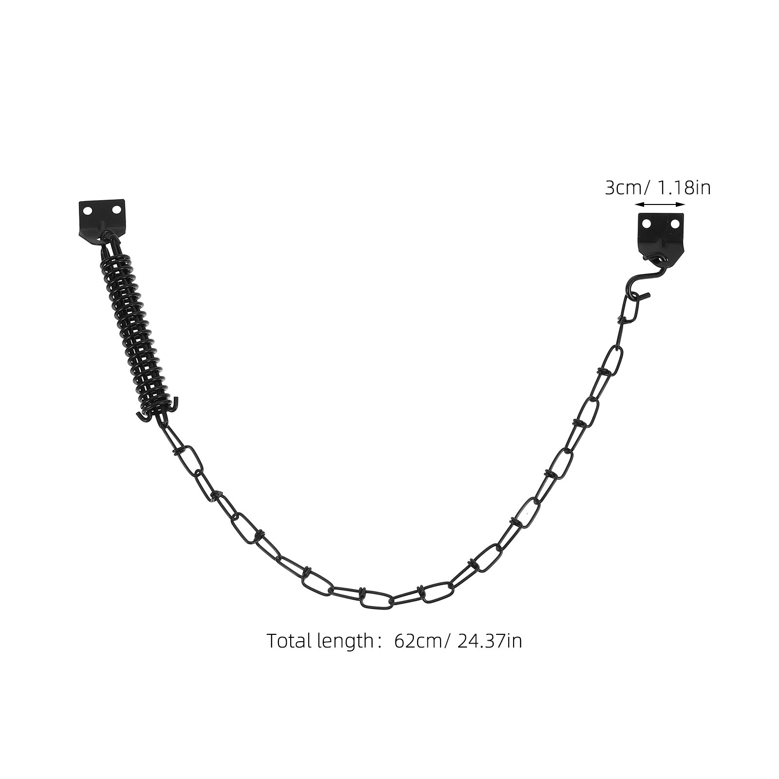 2세트 미국식 손잡이 방풍 체인 도어 가드 스테인레스  - Door Chain Guard 리뷰 및 가격