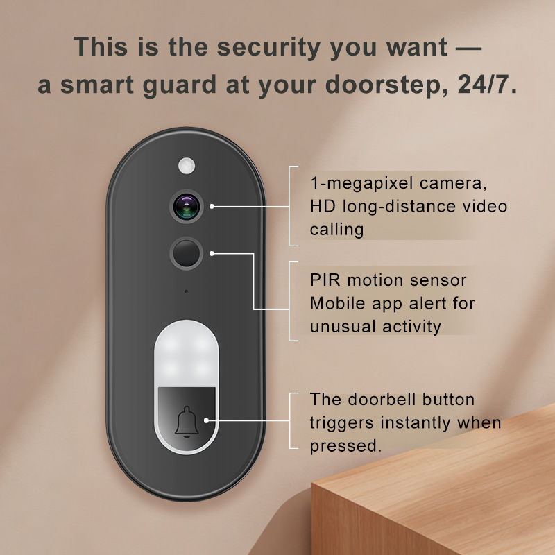 Tuya 1080P HD 무선 WiFi 비디오 초인종  - Home Security No Wifi Needed 리뷰 및 가격