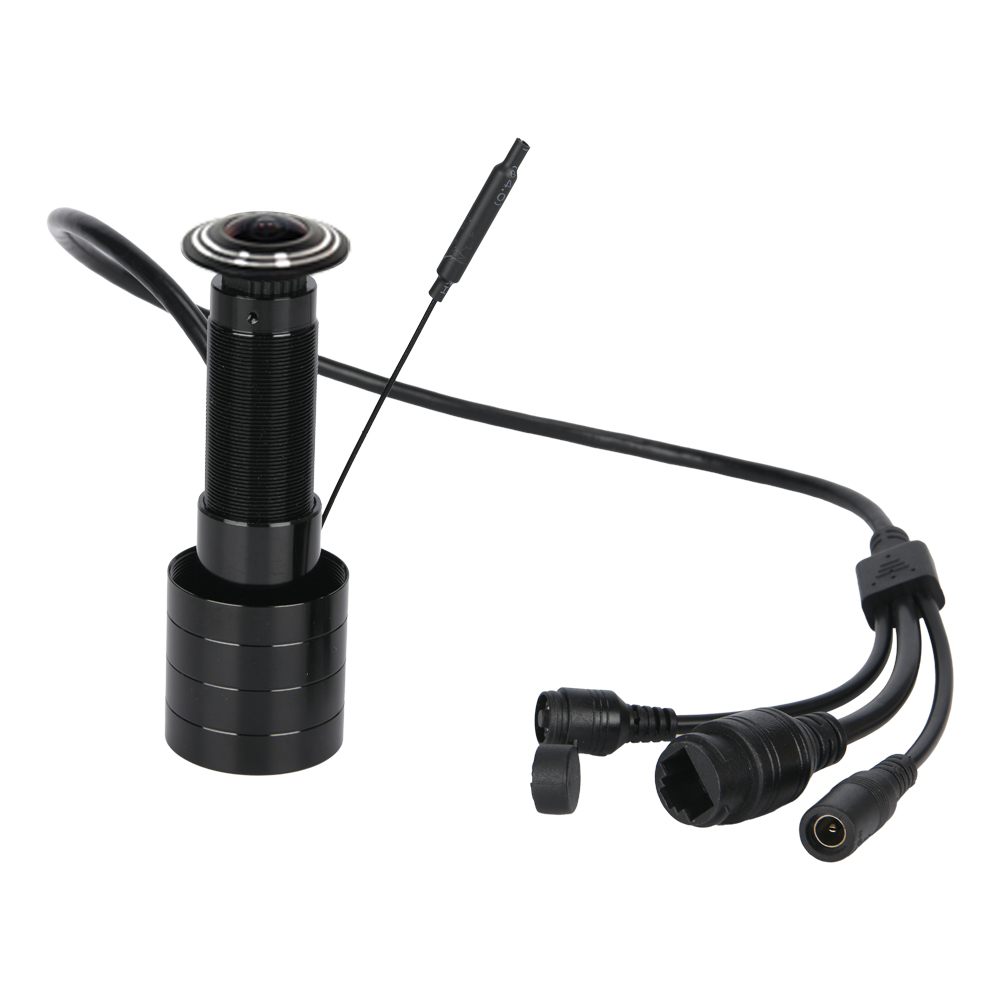 5MP 도어 아이 IP POE 카메라 미니 틈 구멍 1 - Home Security Video Cameras 리뷰 및 가격
