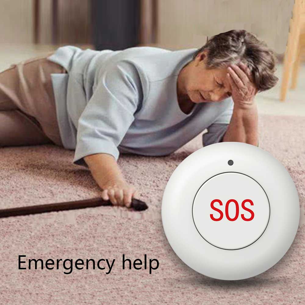 무선 SOS 버튼 스마트 홈 게이트 보안 초인종 433 - Home Security Company 리뷰 및 가격