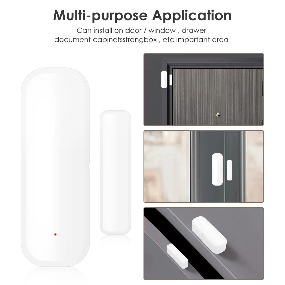 iHseno Tuya WiFi 도어 센서 창문 센서 스 - Window Alarm Sensor 리뷰 및 가격