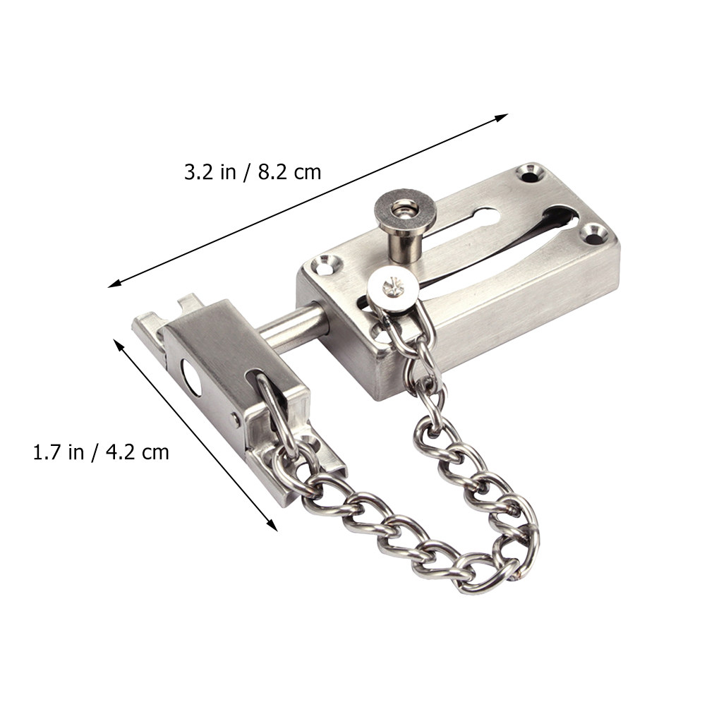 도어 체인 잠금장치 철제 구조 방범용 프레스 잠금장치  - Door Chain Guard 리뷰 및 가격