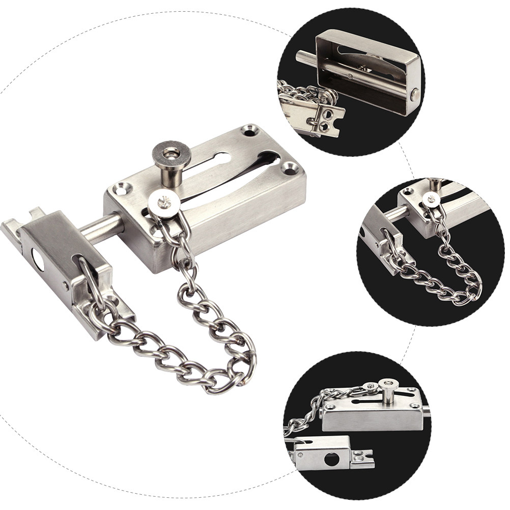 도어 체인 잠금장치 철제 구조 방범용 프레스 잠금장치  - Door Chain Guard 리뷰 및 가격