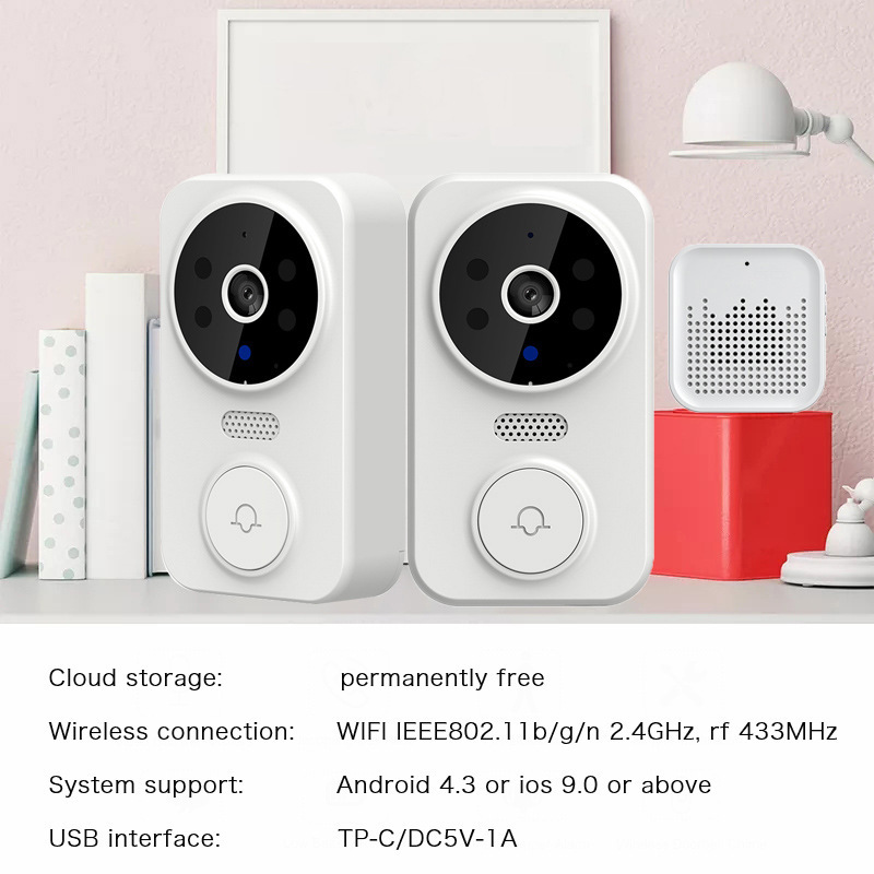 투야 와이파이 도어벨 스마트 홈 무선 전화 도어벨 카메 - Home Security Video 리뷰 및 가격