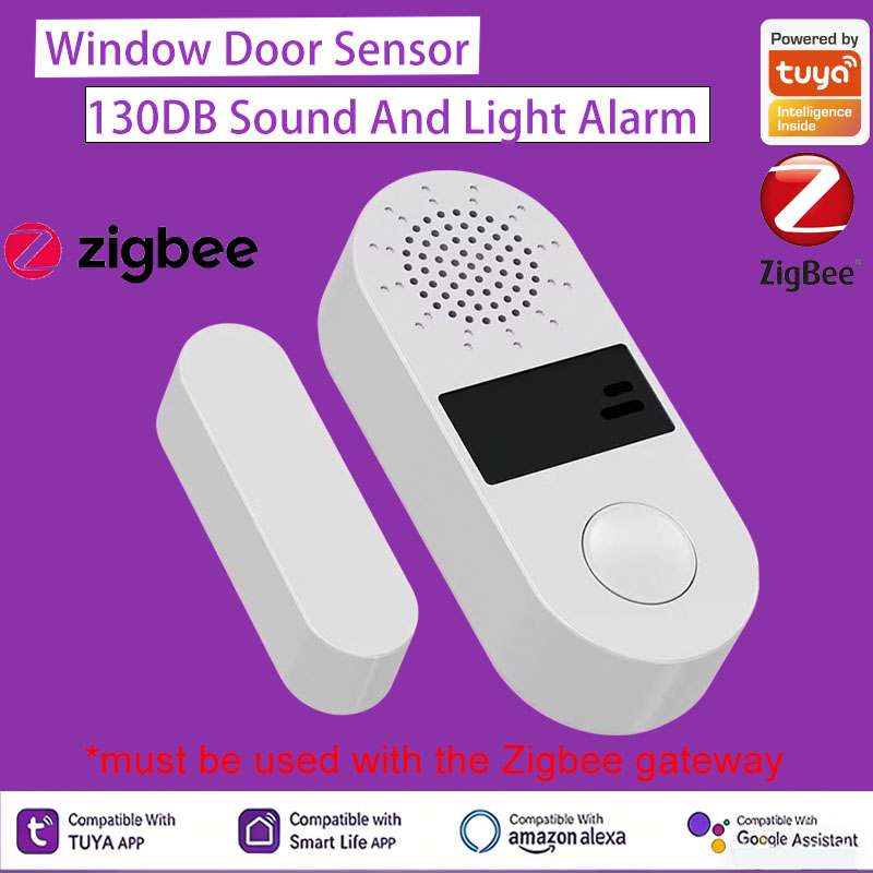 Tuya Zigbee 무선 도어 윈도우 접촉 센서 13 - Window Alarm Sensor 리뷰 및 가격
