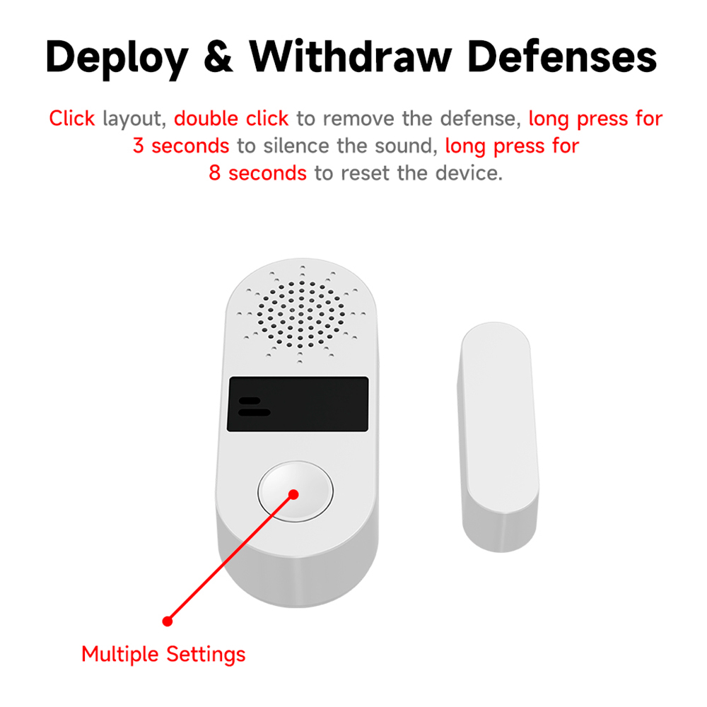 Tuya Zigbee 무선 도어 윈도우 접촉 센서 13 - Window Alarm Sensor 리뷰 및 가격