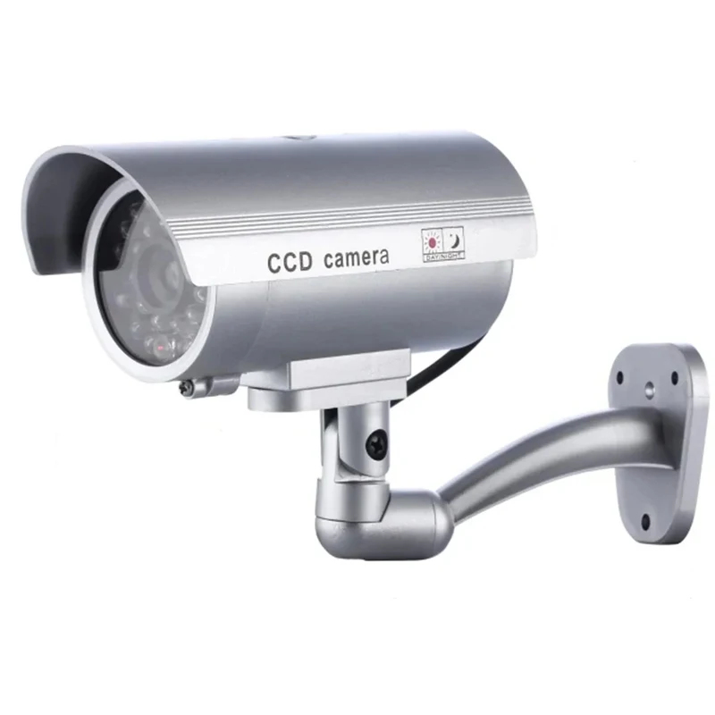 시뮬레이션 가짜 총알 카메라 모형 카메라 야외 LED  - Home Security Video Cameras 리뷰 및 가격