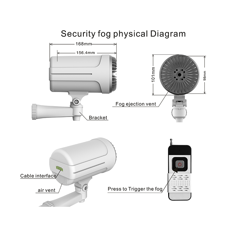 가젯 스마트 보안 안개 발생기 하우스 알람 시스템 홈  - Home Security Fog System 리뷰 및 가격
