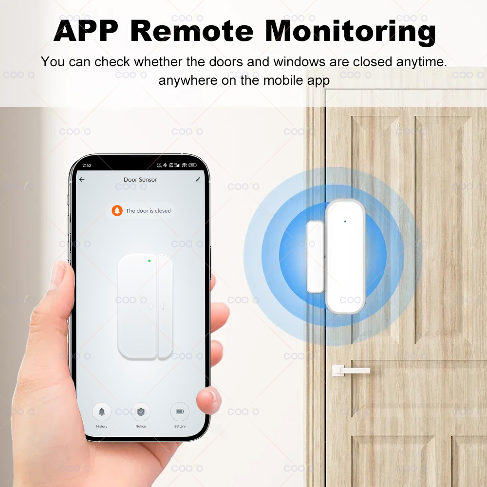 Zigbee 3.0 도어 윈도우 센서 스마트 보안 알람 - Window Alarm Sensor 리뷰 및 가격