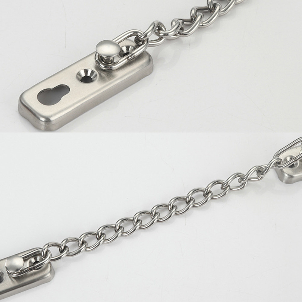 내구성 있는 스테인리스 스틸 도어 체인, 두꺼운 안전핀 - Door Chain Guard 리뷰 및 가격