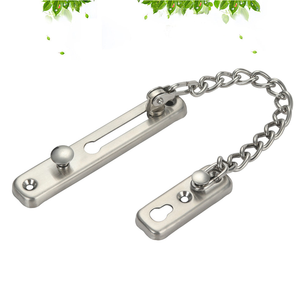 내구성 있는 스테인리스 스틸 도어 체인, 두꺼운 안전핀 - Door Chain Guard 리뷰 및 가격