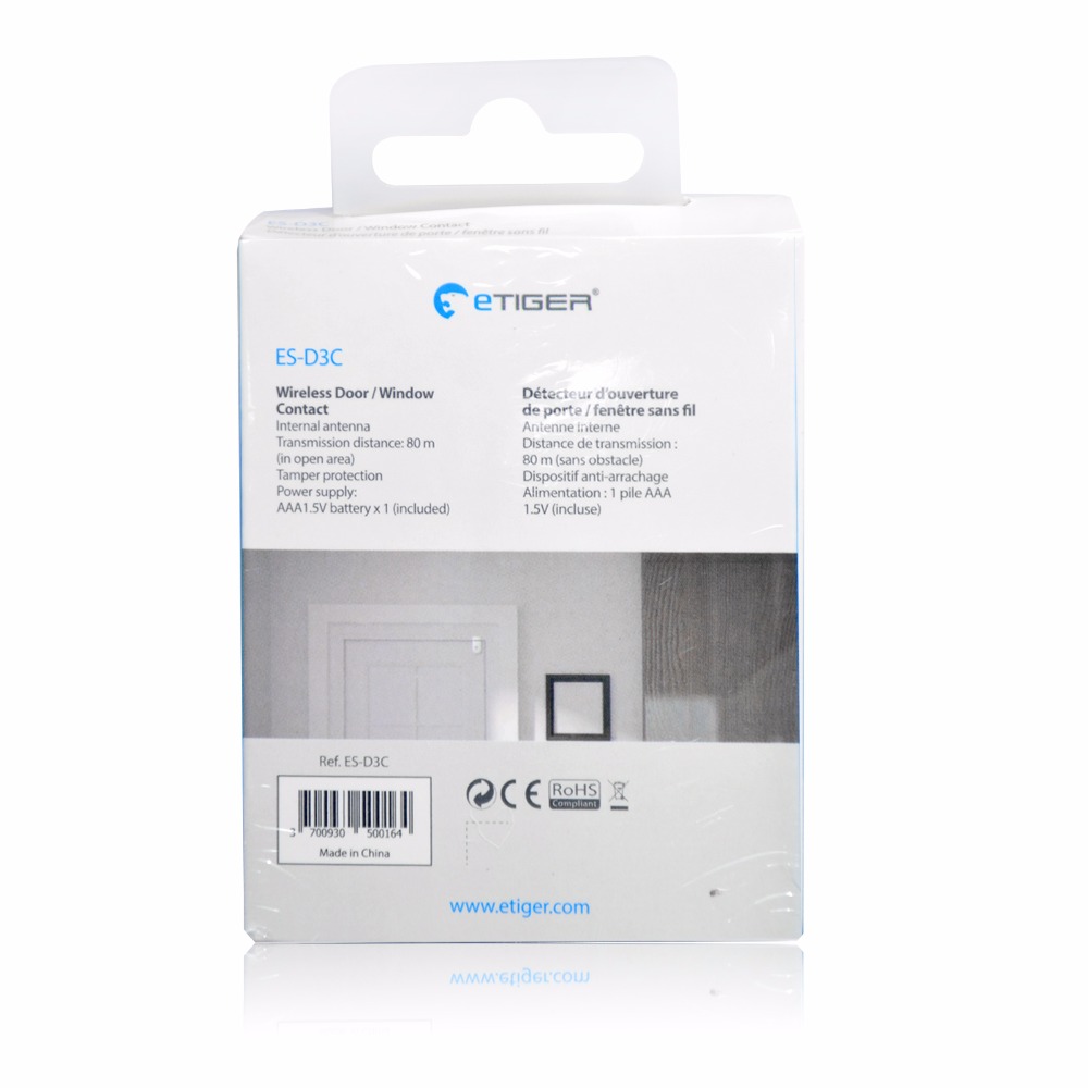 ETIGER ES-D3C 무선 도어/창문 433MHz  - Window Alarm Sensor 리뷰 및 가격