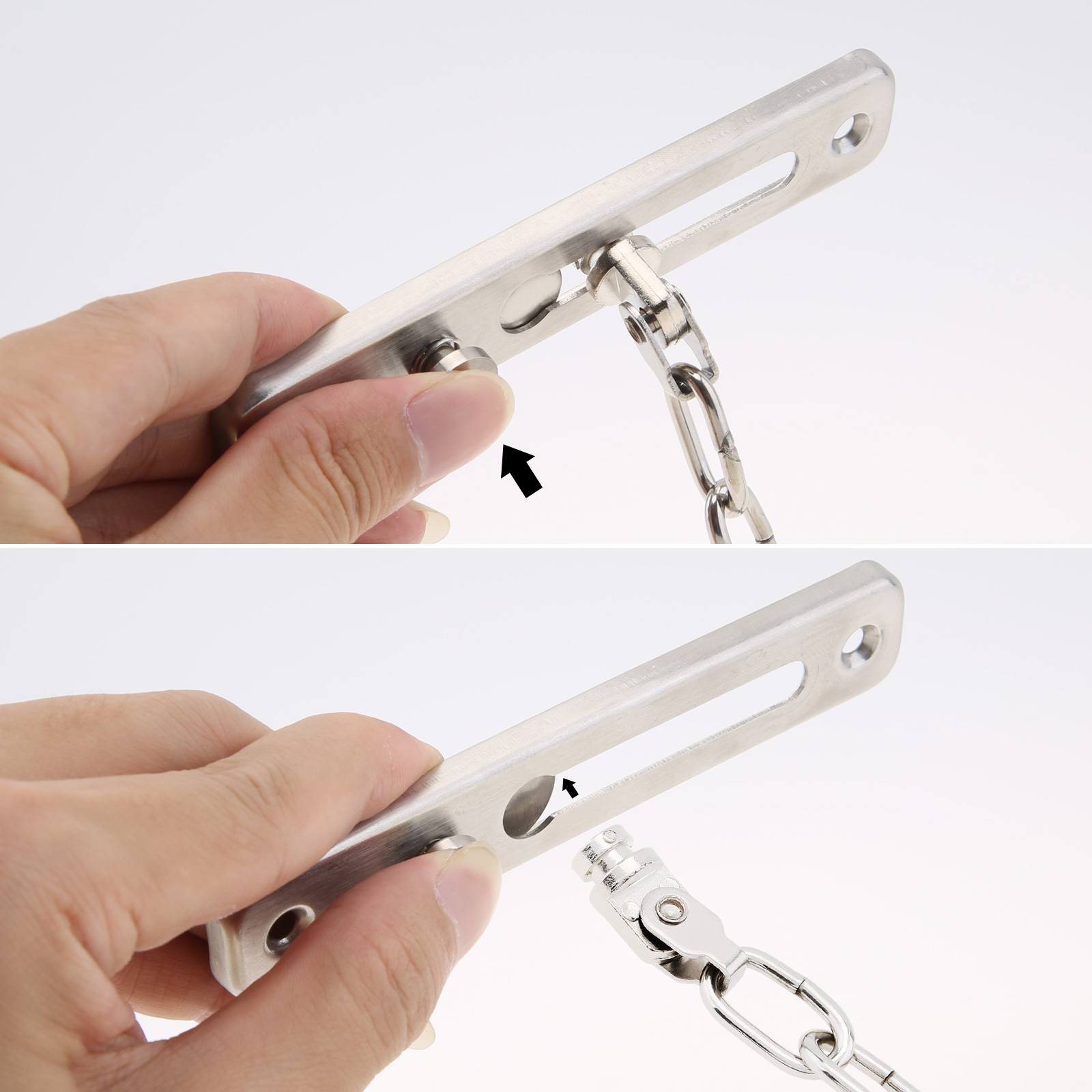 단단한 보안 도어 슬라이딩 체인 잠금 장치, 안전 펀치 - Door Chain Guard 리뷰 및 가격