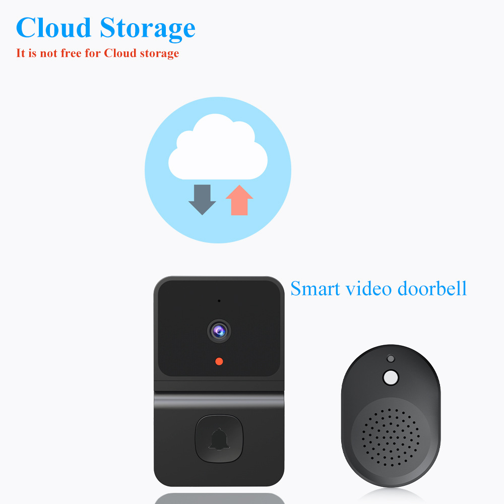 무선 초인종 와이파이 야외 HD 카메라 보안 문짝 벨, - Home Security No Wifi Needed 리뷰 및 가격