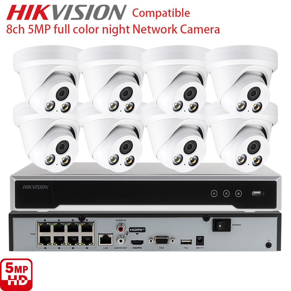 8채널 NVR 2 HDD DS-7608NI-Q2/8P  - Home Security System Hikvision 리뷰 및 가격