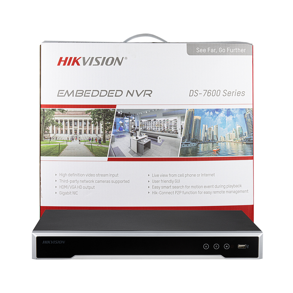 8채널 NVR 2 HDD DS-7608NI-Q2/8P  - Home Security System Hikvision 리뷰 및 가격