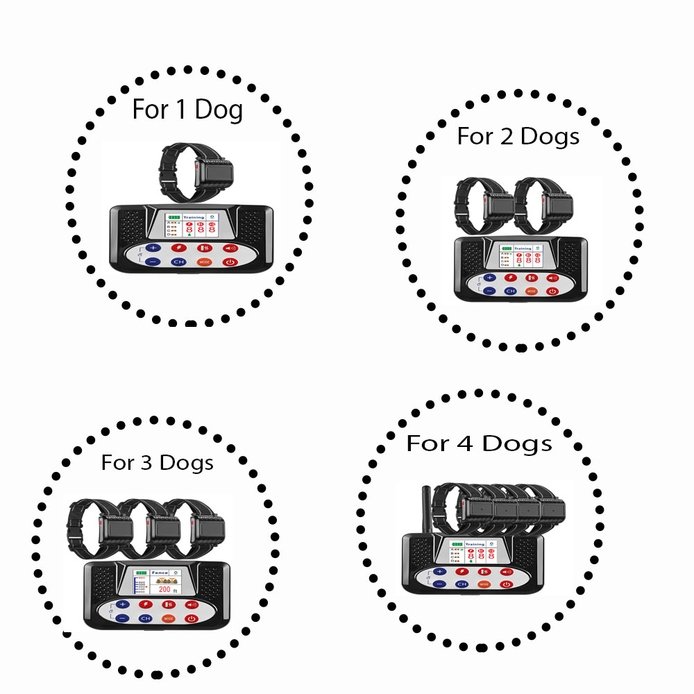 애완동물 무선 전자 울타리 스마트 개 훈련 장치, 분실 - Barking Dog Alarm 리뷰 및 가격