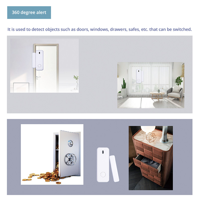 D10 창문 센서 알람 433MHz 무선 자석 센서 감 - Home Security Company 리뷰 및 가격