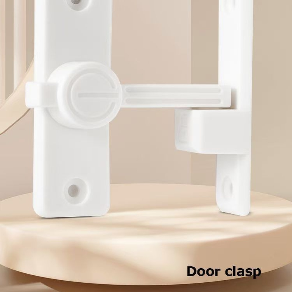 90도 도어 래치 프렌치 스타일 펀치 프리 잠금 장치  - Home Security For Renters 리뷰 및 가격