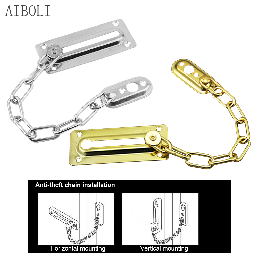 스테인레스 스틸 도어 안전 잠금 가드, 체인 보안 볼트 - Door Chain Guard 리뷰 및 가격