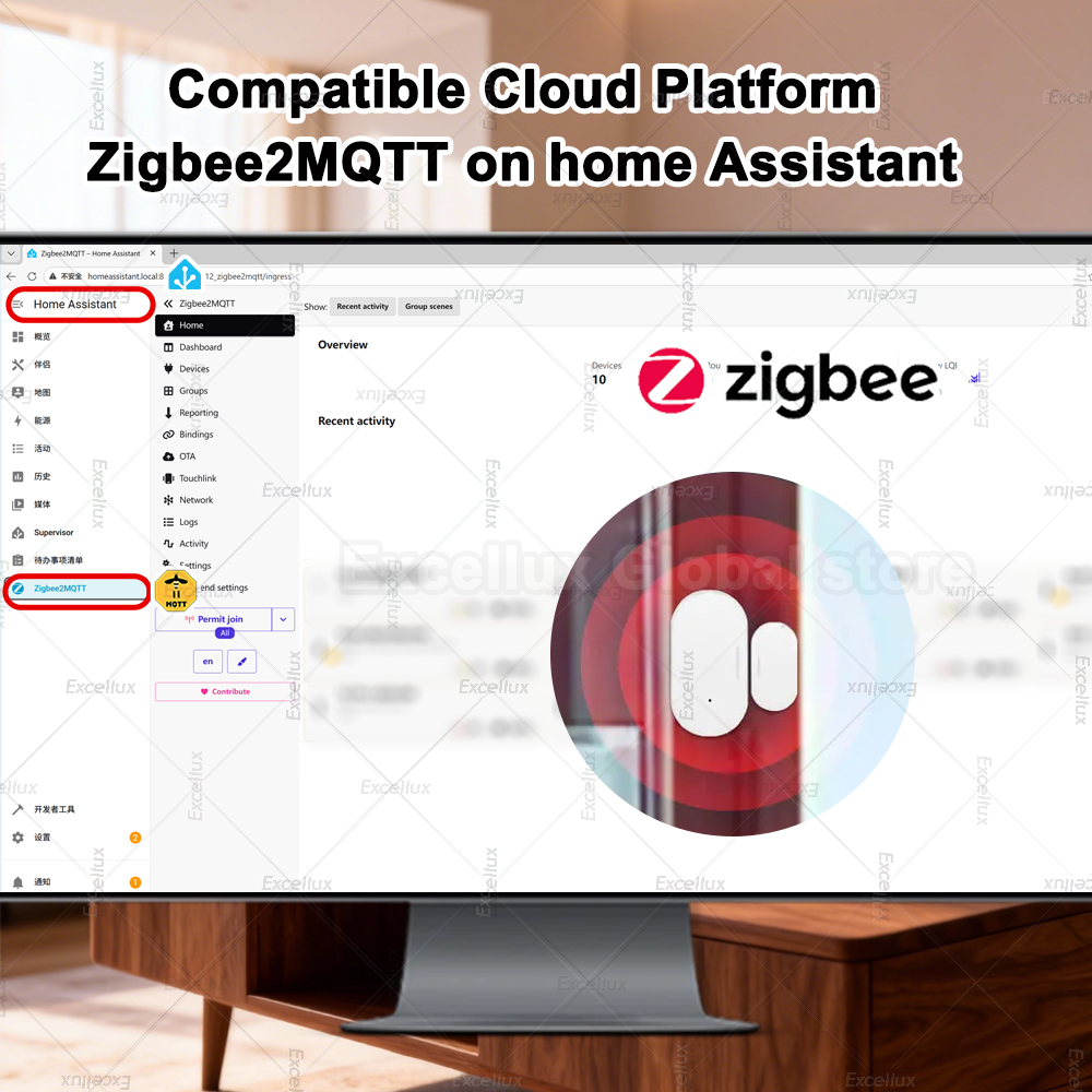 Tuya Zigbee 도어 센서 창 접촉 센서 개방형  - Window Alarm Sensor 리뷰 및 가격