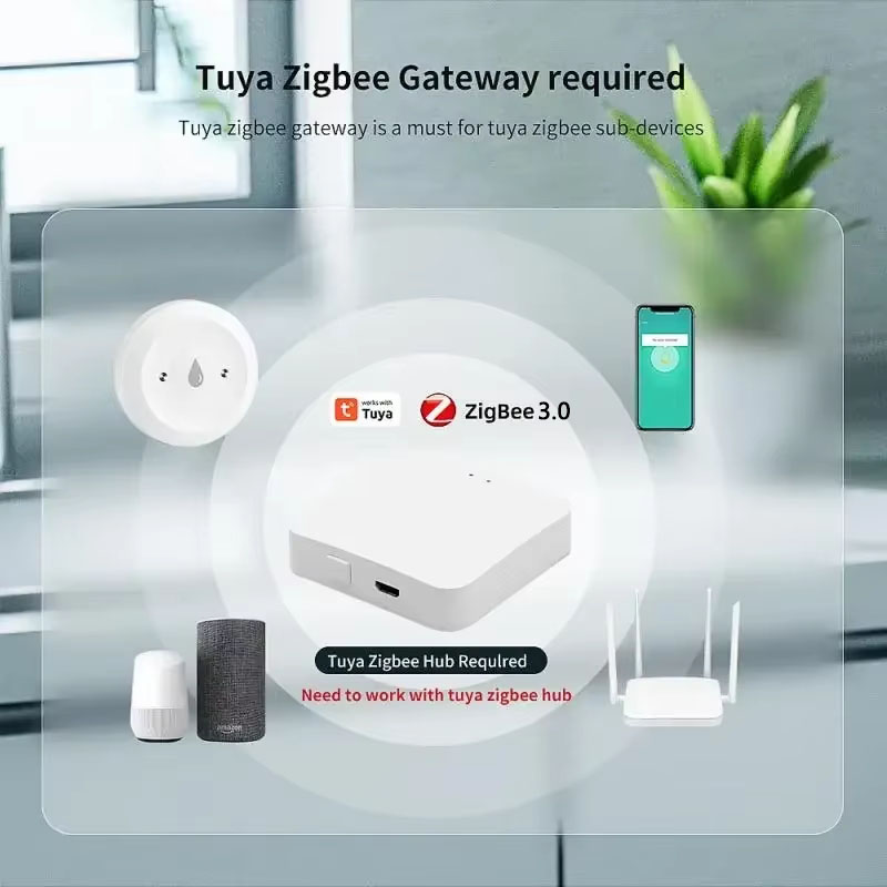 Tuya ZigBee 3.0 스마트 누수 센서 오버플로 - Home Security And Monitoring 리뷰 및 가격