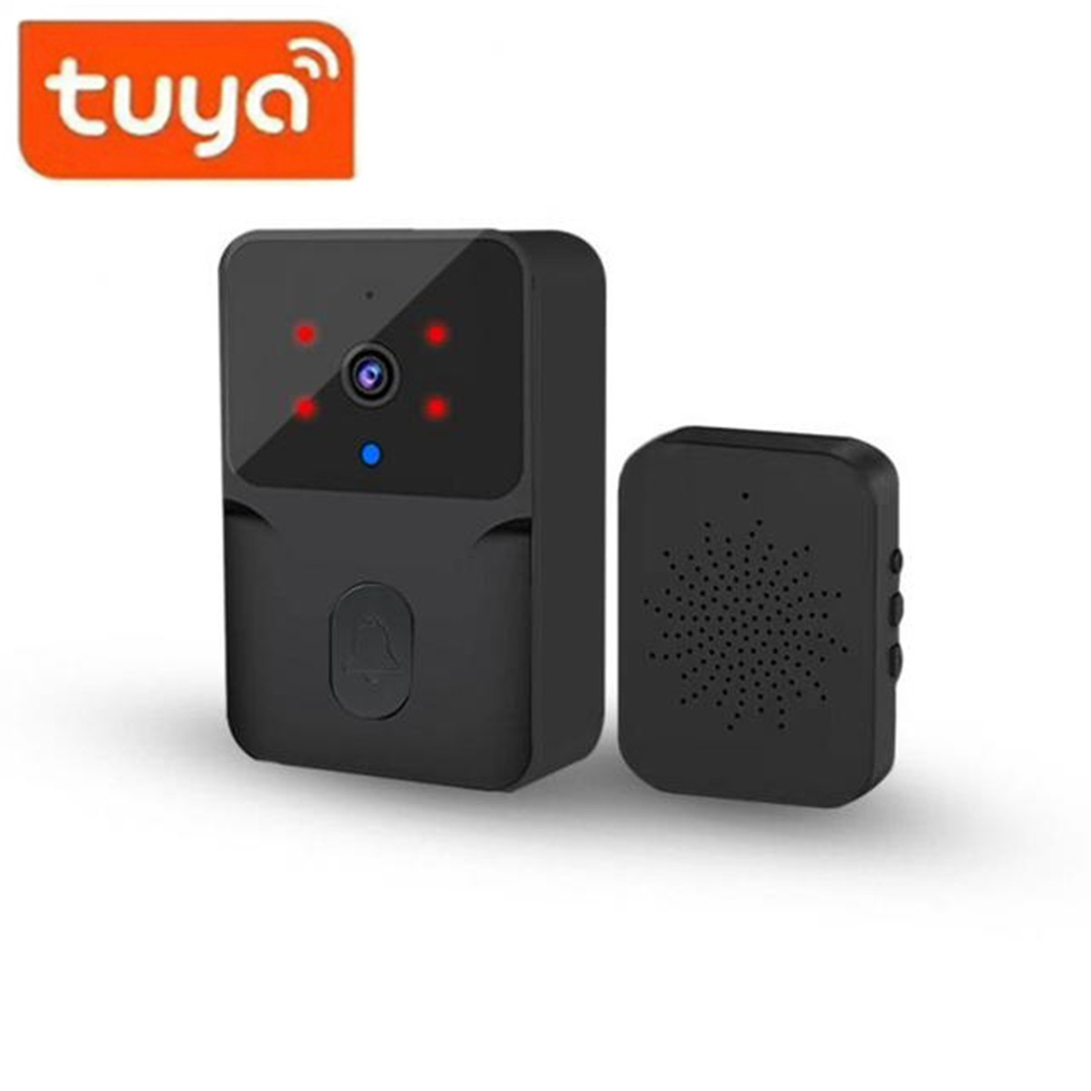 무선 초인종 WiFi Tuya 야외 HD 카메라 초인종 - Home Security Video 리뷰 및 가격