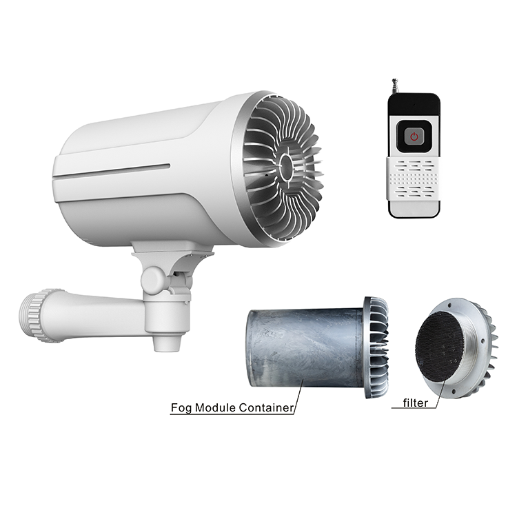 보안 안개 발생기 원격 제어 고품질 보호 장비 무선 홈 - Home Security Fog System 리뷰 및 가격