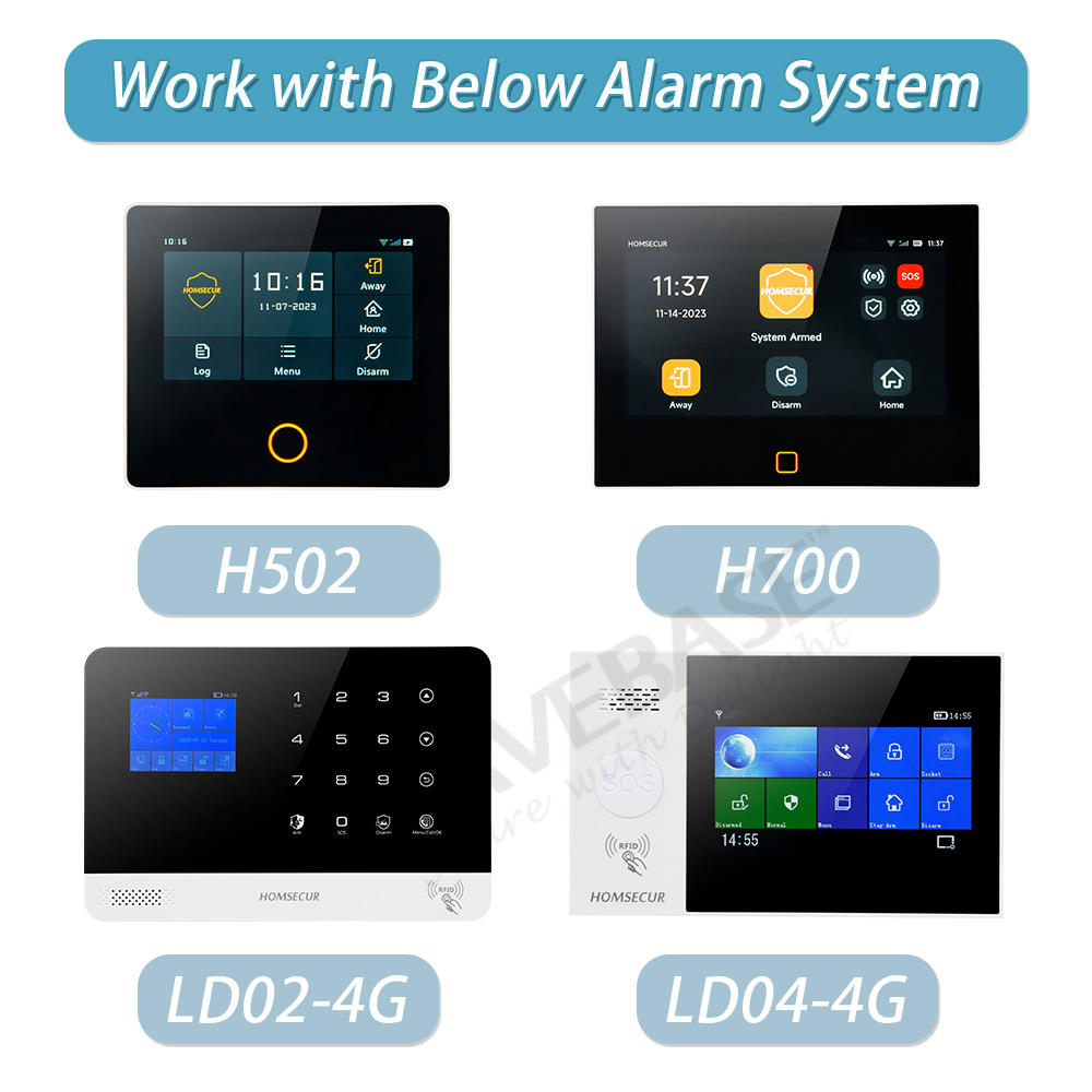 HOMSECUR 4G WIFI 스마트 홈 보안 경보 도 - Home Security Device 리뷰 및 가격