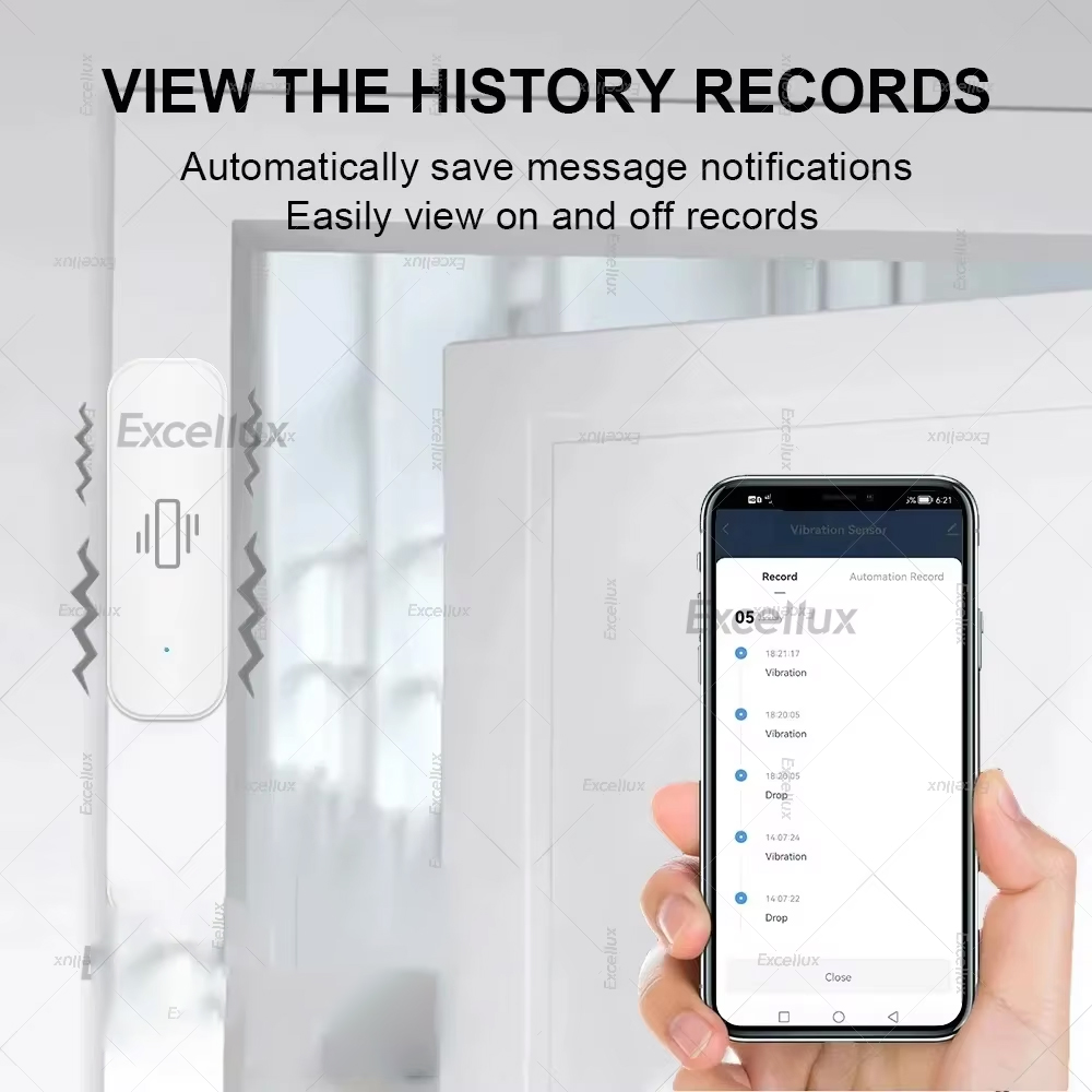 Zigbee 스마트 진동 센서 홈 보안 보호 실시간 모 - Home Security And Monitoring 리뷰 및 가격