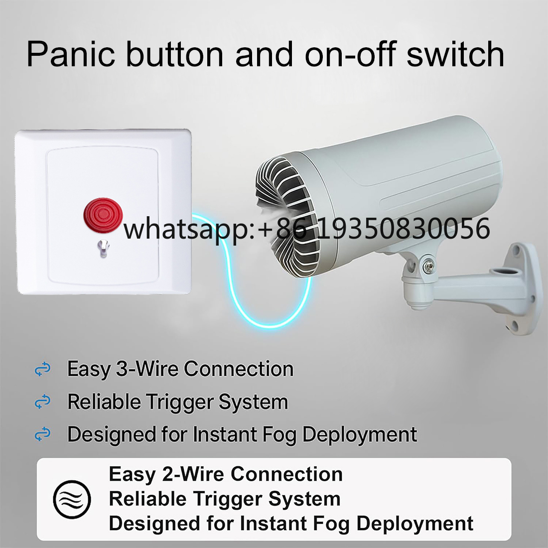 고품질 스마트 홈 보안 안개 시스템 (WiFi IP 네 - Home Security Fog System 리뷰 및 가격
