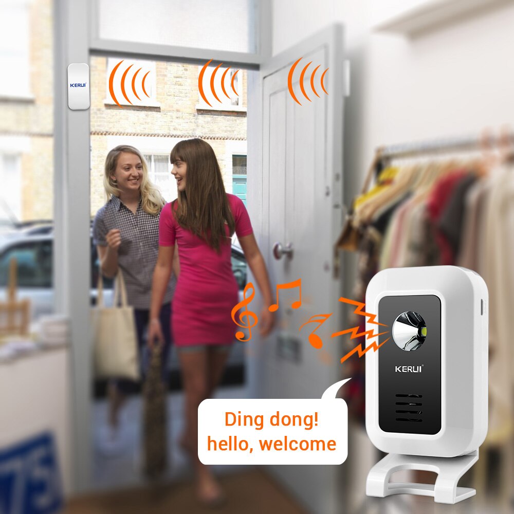 KERUI M7 웰컴 모션 센서 보안 경보, 32 곡  - Window Alarm Sensor 리뷰 및 가격