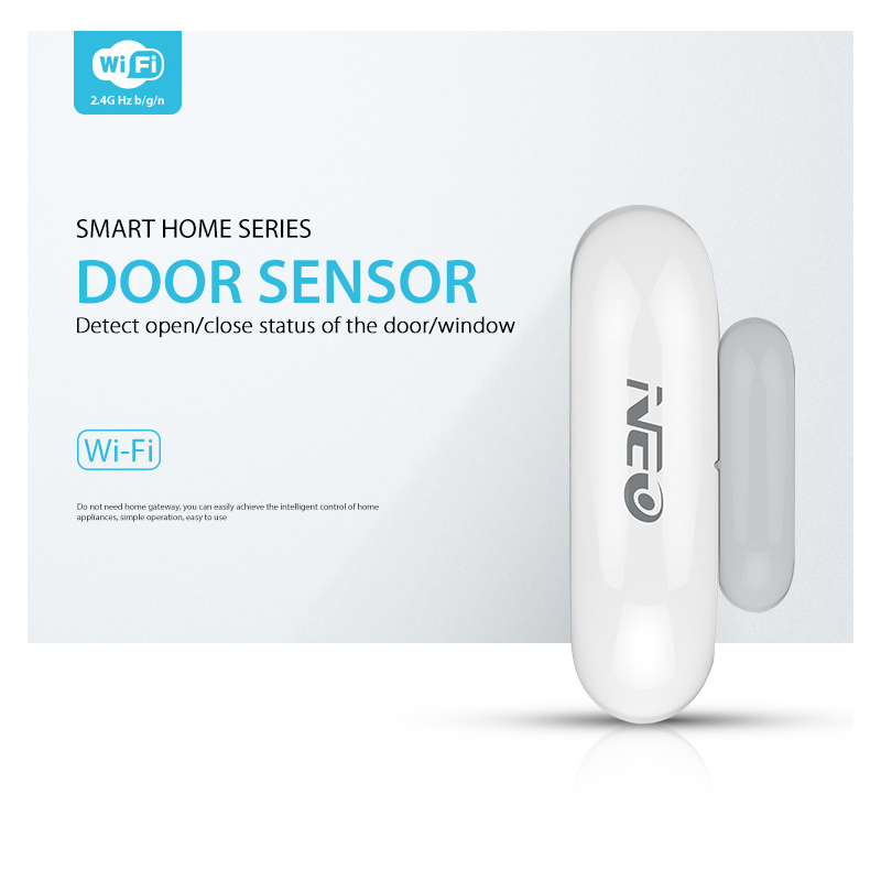 지능형 무선 도어 자기 감지기 알람 Tuya WiFi  - Window Alarm Sensor 리뷰 및 가격