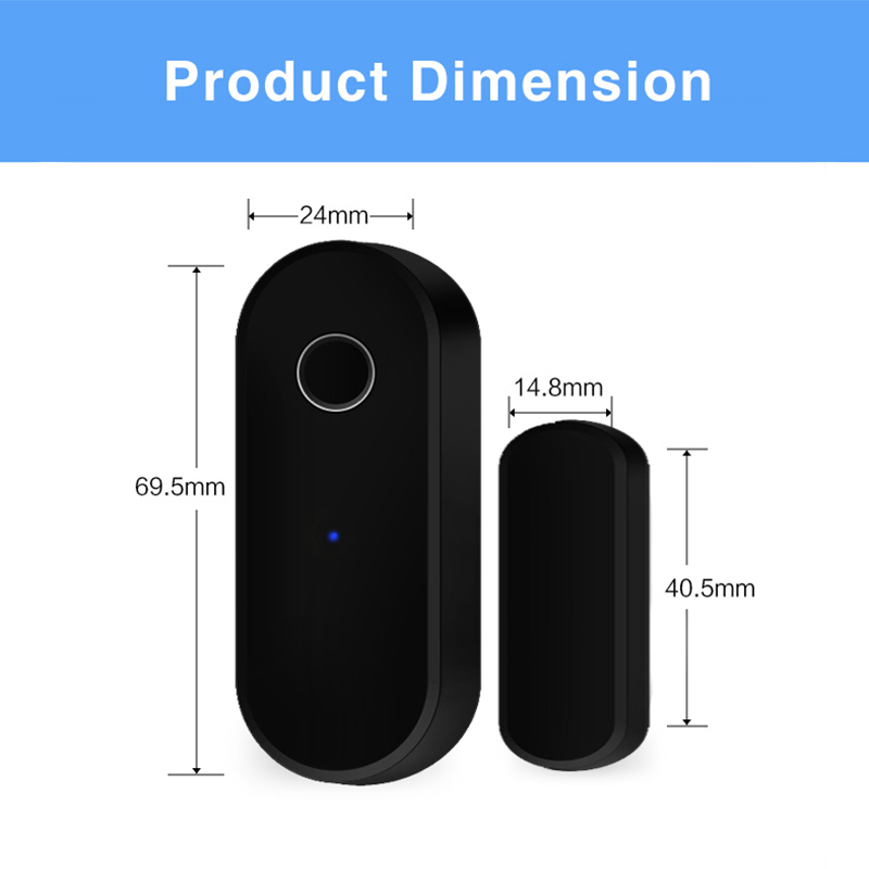 Tuya 스마트 지그비 도어 센서 도어 창 열기 닫기  - Home Security Company 리뷰 및 가격