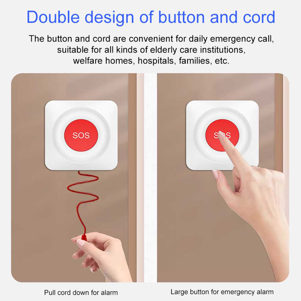WIFI Zigbee 버튼톤 SOS 푸시 버튼 Tuya - Home Security Device 리뷰 및 가격