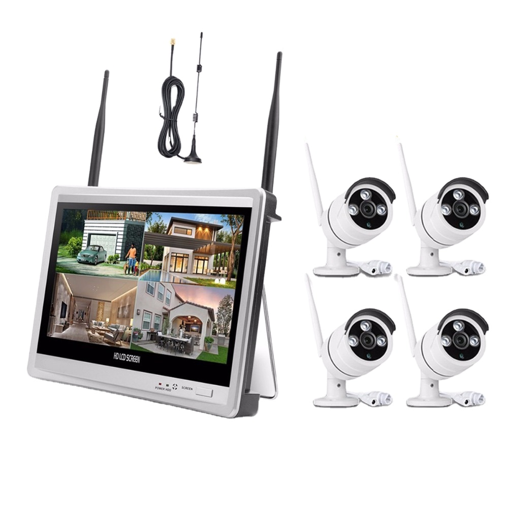 무선 홈 카메라 비디오 감시 시스템 4CH NVR 키트 - Home Security Video 리뷰 및 가격