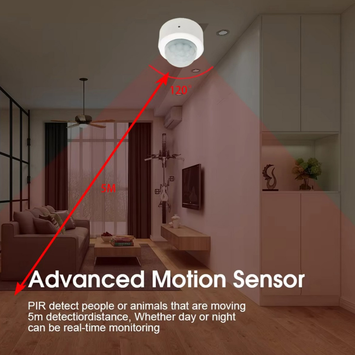 Zigbee3.0 미니 PIR 인간 모션 센서 무선 적 - Home Security Device 리뷰 및 가격