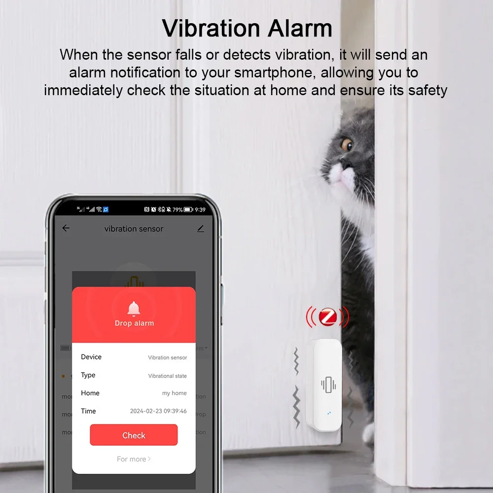투야 와이파이 지그비 스마트 진동 센서, 홈 보안 보호 - Home Security And Monitoring 리뷰 및 가격