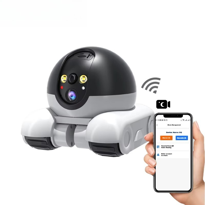 새로운 스마트 펫 로봇 WiFi 홈 보안 카메라 모션  - Home Security Laser 리뷰 및 가격