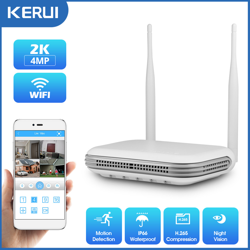 KERUI 야외 풀 HD 보안 와이파이 IP 카메라,  - Home Security And Monitoring 리뷰 및 가격